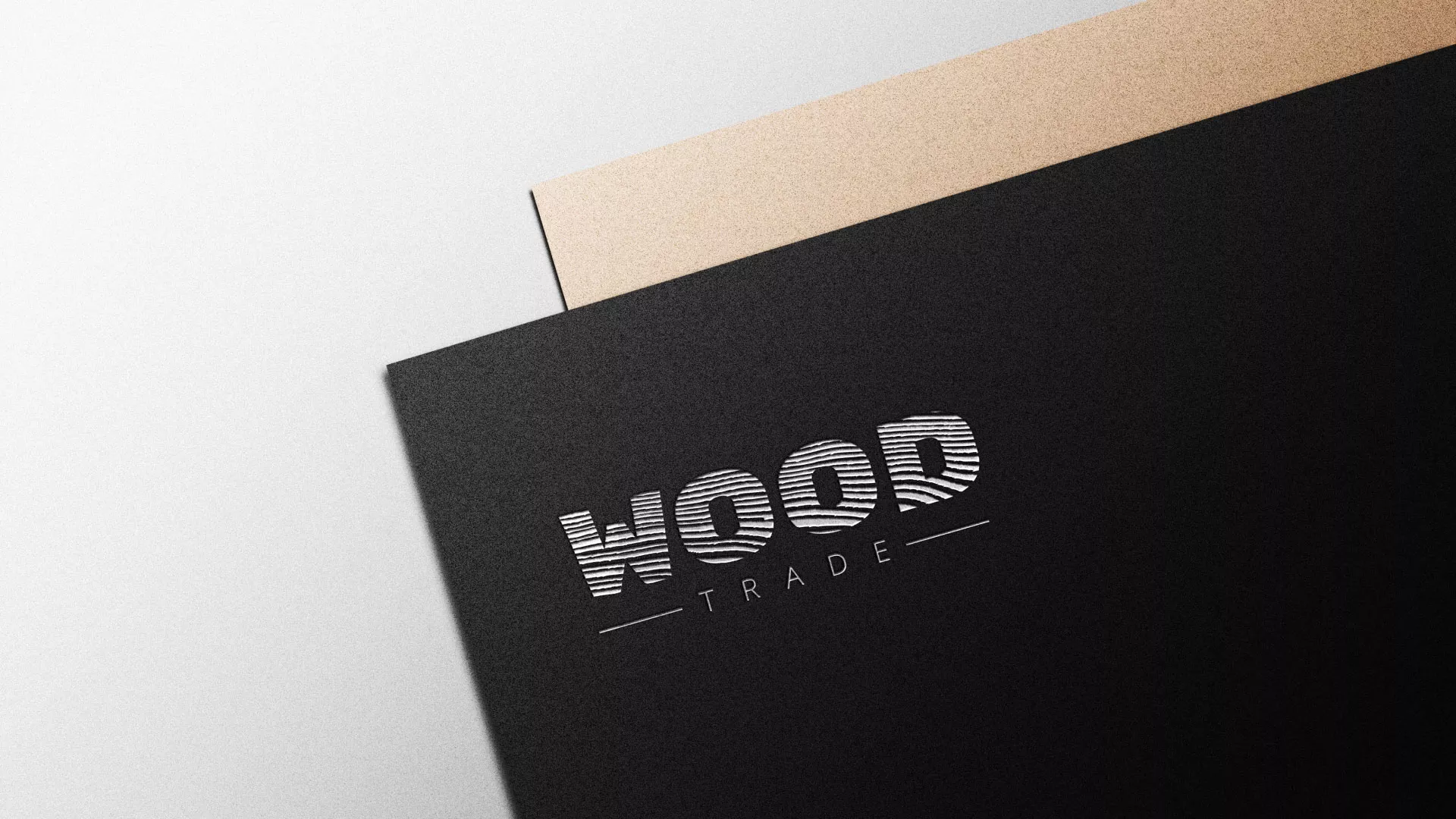 Разработка логотипа для компании «Wood Trade» в Пикалёво